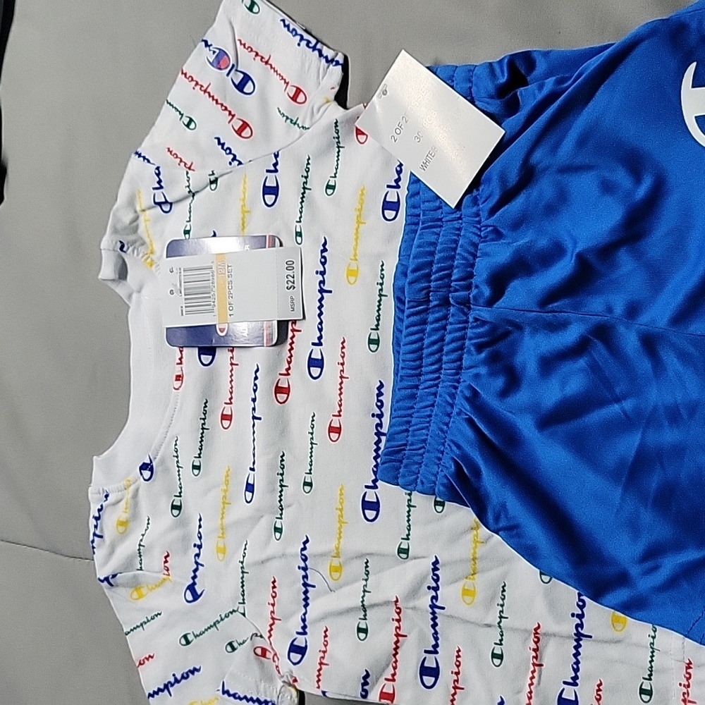 Brand new champion 2 piece boys set 12m